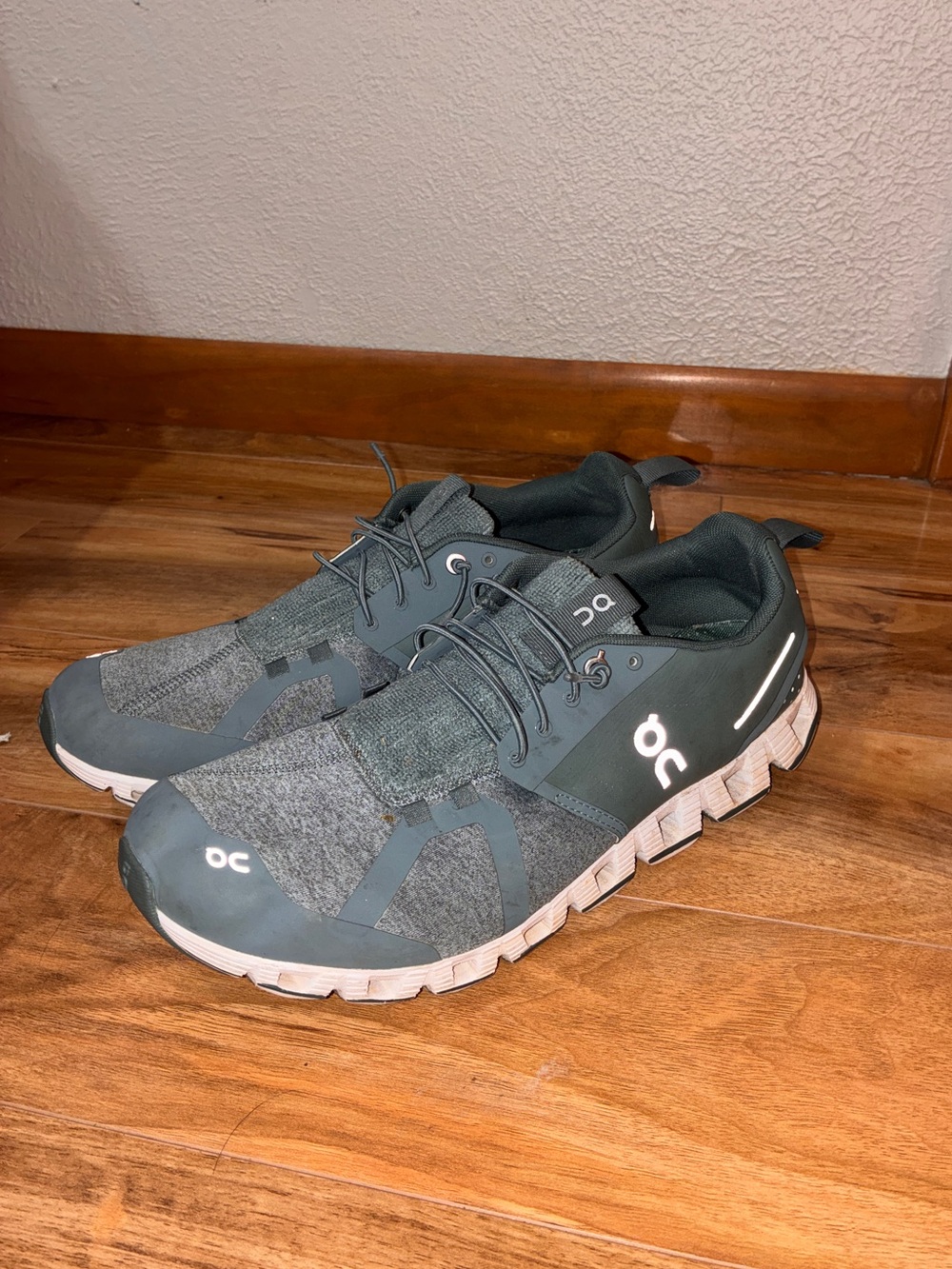 On Cloud Cloud Terry Men’s Athletic Sneaker Shoes, Olive Green - size 10.5